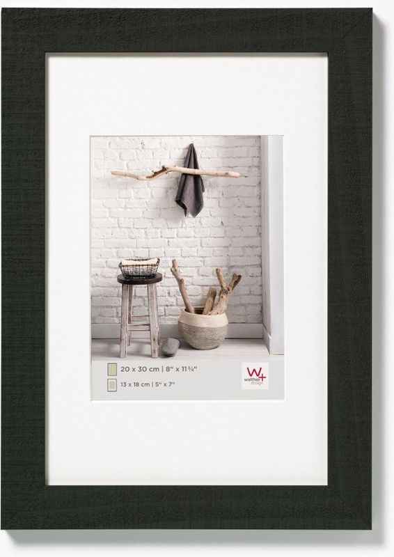 Design HO015B Home, Holzrahmen, schwarz, 10 x 15 cm - Walther