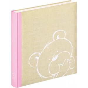 Walther Design UK-151-R Dreamtime - Babyalbum - 28 x 31 cm - Roze - 50 pagina's