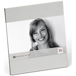 walther design fotolijst mat zilver 15 x 20 cm Ava Portretlijst AE520S