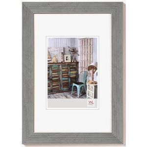 walther design fotolijst zilver 15 x 20 cm Grado Houten Fotolijst HI520S