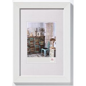 walther design fotolijst wit 10 x 15 cm Grado Houten Fotolijst HI015W