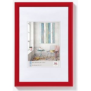 walther design KP015R Trendstyle kunststof frame, 10x15 cm, rood