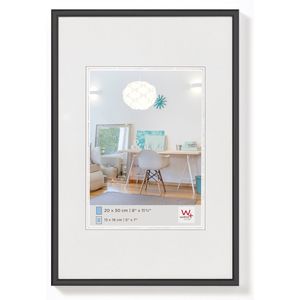 Design KV015B New Lifestyle, Kunststoffrahmen, 10 x 15 cm, Schwarz, 1er-Pack - Walther