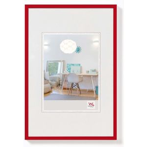 walther + design Lifestyle Kunststof Fotolijst 10x15 cm ROOD - KV015R