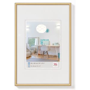 walther design fotolijst goud 60 x 90 cm Nieuw Lifestyle Kunststof Fotolijst KV090G