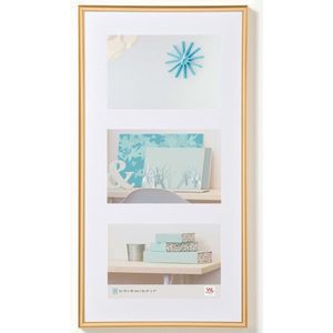 walther design  Bilderrahmen New Lifestyle gold 26,2 x 51,5 cm