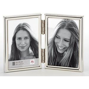 walther + design Chloe Portretlijst, zilver, 2x 6x9 cm - WD269S