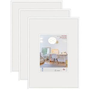 Americanflat A4 Fotolijsten In Zwart Dunne Rand Fotolijst Met Kunststofglas Ophangmateriaal En Ingebouwde Standaard Voor Horizontale Of Verticale Weergave Set Van 3 2887745402