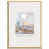 walther + design Lifestyle Plastic Picture Frame Art Glas, goud, 59,4 x 84 - KVX684G