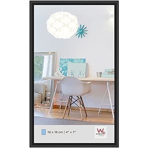 walther design fotolijst zwart 10 x 18 cm Nieuw Lifestyle Kunststof Fotolijst KV118B