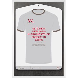 Walther Stockholm - T-shirt lijst - 60x90 cm - Kunstglas - Wit