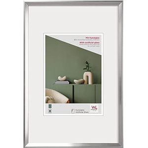 walther design DEX460S Desire kunststof fotolijst 40 x 60 cm, zilver