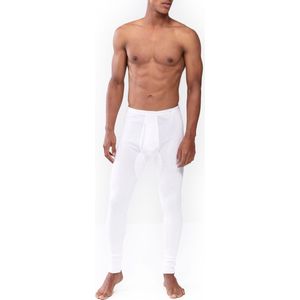 Mey - Lange Onderbroek Noblesse - Wit - Heren - 100% Katoen