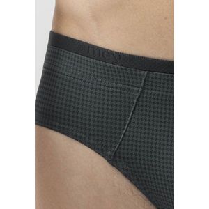 Mey - Houndstooth - Herenslip - Zwart - Jazz Classic