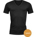 Mey - Dry Cotton T-shirt - Zwart - Katoen/Polyamide/Elastaan