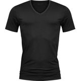 Mey - Dry Cotton T-shirt - Zwart - Katoen/Polyamide/Elastaan