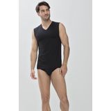 Mey - Shirt V-Hals - Mouwloos - Wit - Katoen/Polyester-Coolmax