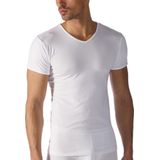 Mey Shirt V-Hals Korte Mouw Software Heren 42507 - Wit