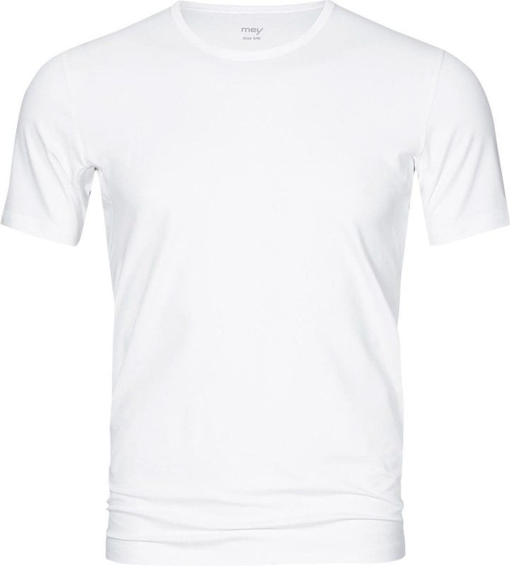 Mey - Eronderhemd - T-shirt - Wit - Coolmax - Ventilatiezone Nek