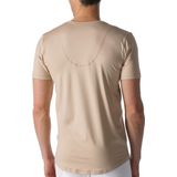 Mey Eronderhemd Korte Mouw Dry Cotton Heren 46082 - Heren - beige