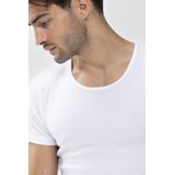 Mey - Casual Cotton - Heren T-shirt - Wit - 100% Katoen