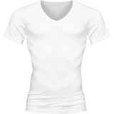 Mey - Casual Cotton - Heren T-shirt - Wit - 100% Katoen