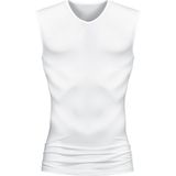 Mey Shirt V-Hals zonder mouw Software Heren 42537 - Wit
