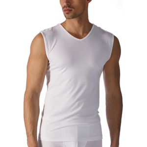 Mey Shirt V-Hals zonder mouw Software Heren 42537 - Wit