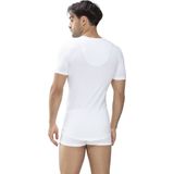 Mey - Dry Cotton - Thermoshirt - Wit - Katoen/Polyester/Elastaan