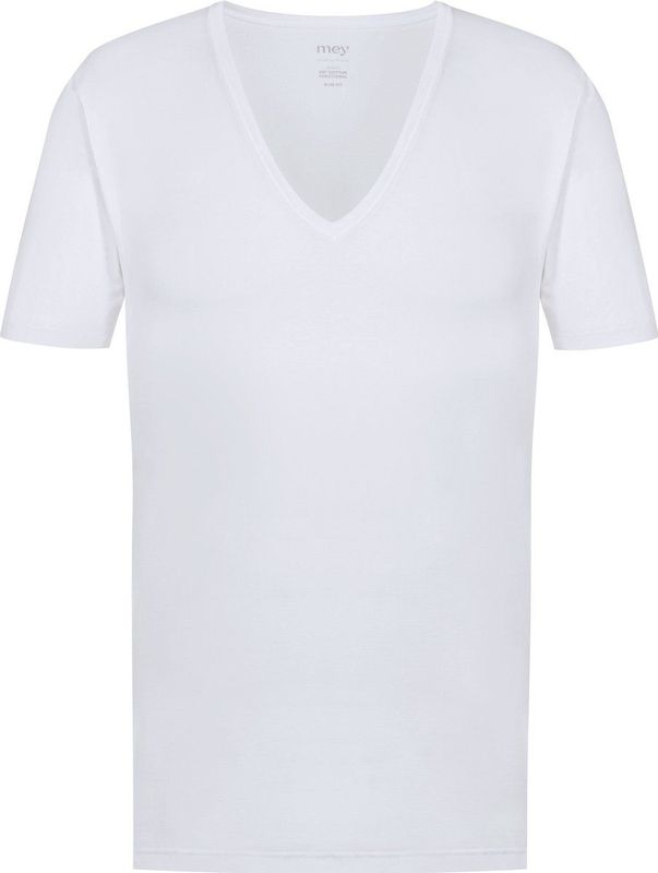 Mey - Dry Cotton - Thermoshirt - Wit - Katoen/Polyester/Elastaan