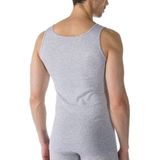 Mey Heren Club V-Neck Shirt 46507 620 Light Grey Melange