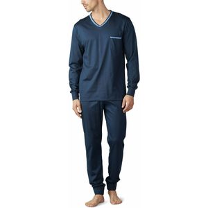 Mey heren pyjama Leongatha - donkerblauw