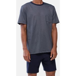 Mey - Bennison - Shortama - Blauw - Korte Pyjama Set