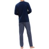 Mey - Tweedelige Pyjama Portimo - Heren - Neptune - 100% Katoen