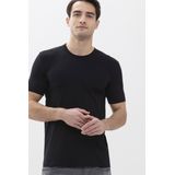 Mey - Hybride T-Shirt - Ronde Hals - Zwart - 57% Katoen, 38% Polyester, 5% Elastan