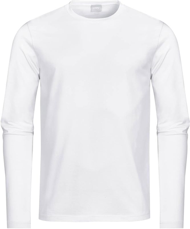 Mey - Longsleeve Top - Wit - Heren
