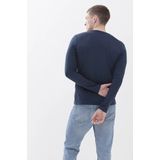 Mey - Hybrid T-shirt Lange Mouw - Yacht Blue - Heren