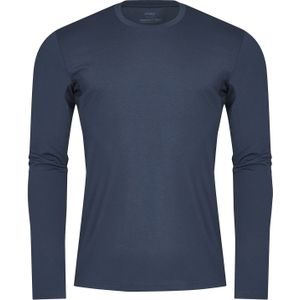 Mey - Hybrid T-shirt Lange Mouw - Yacht Blue - Heren