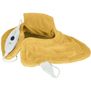 Hydas 4689.1.00 Verwarmingskussen met Het Beste Lichaamscontact Door Innovatieve Vulling Geel