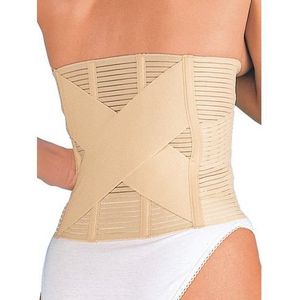 Hydas - Buik- en Rugcorrector - Beige - Polyamide Viscose Elastaan