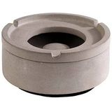 APS - Element - Asbak - Betongrijs - 3 Groeven voor Sigarettenpeuken