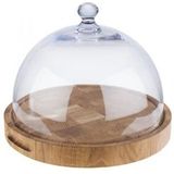 APS-Germany® Luxe Hakblok - Rond - 100% Eikenhout - Houten Snijplank - Ø33 x 4.8 cm