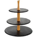 APS Etagere braun, schwarz 34,0 cm