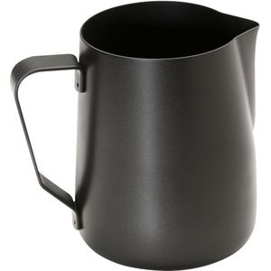 Room- melkkannetje ""antihaft"", ø10,5 cm, zwart gecoat