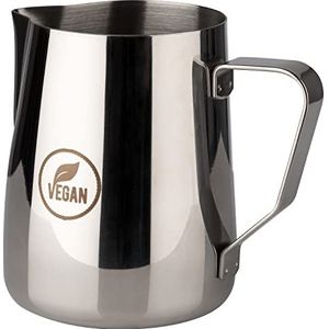 APS Melk-/ Universele kan -VEGAN- Ø 9 cm, H: 11,5 cm, 0,6 ltr. - zilver Roestvrij staal 10350