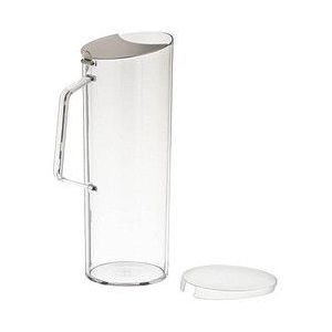 APS-Germany Ontbijtschenkkan 1,5L met draaibaar rvs deksel - Karaf voor granen, Ø 10 cm, h: 28 cm