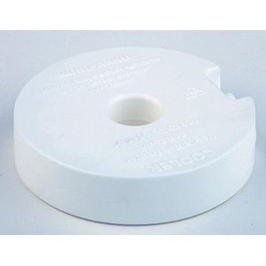 APS Cooler, koelelement, wit, ronde kunststof koelbox, 10,5 x 10,5 cm, gevuld met koelvloeistof, niet giftig, gewoon invriezen in vriesvak, onbeperkt herbruikbaar