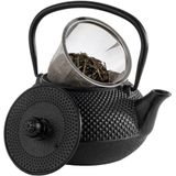 Theepot - Rood - Porselein - 1,5 Liter