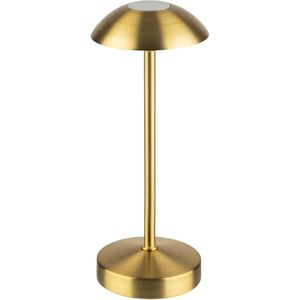 ALVA - Tafellamp - Metaal - 8 cm Diameter - 20 cm Hoogte