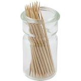 APS - Tandenstokerpotje - Transparant - 3x6.3 cm (ØxH)